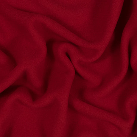 Red Double-Sided Polyester Fleece