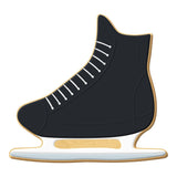 Ice Skate Cookie Cutter 3.75 in B1424