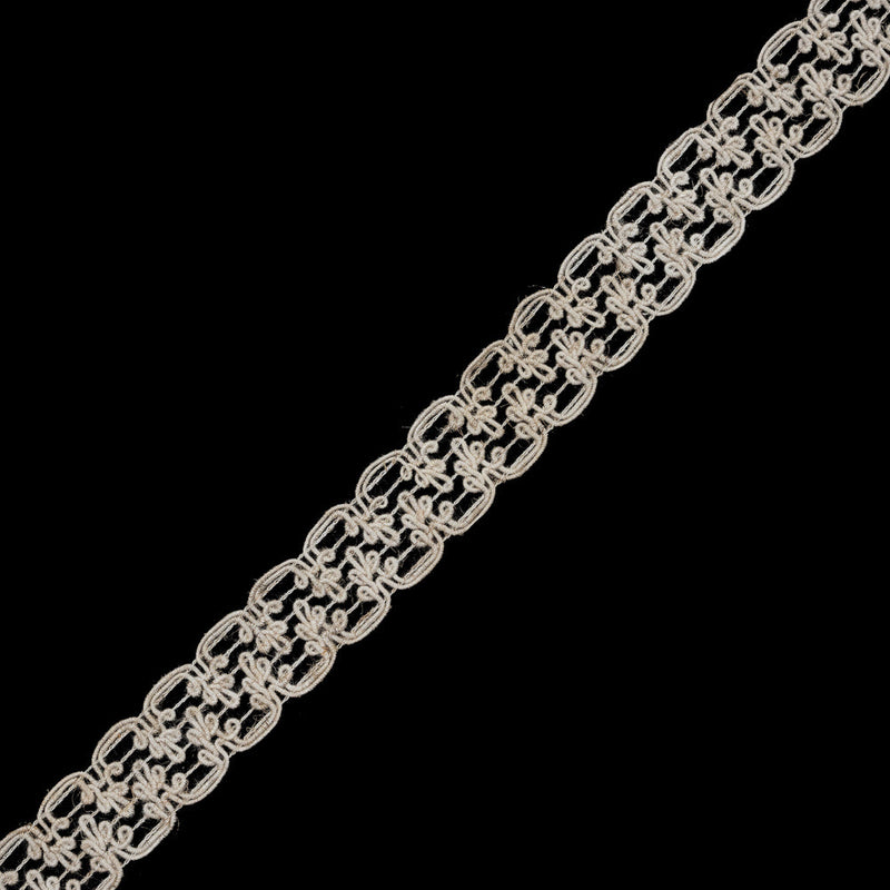 Linen Colored Cord Trim - 1.25"