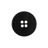 Black Plastic 4-Hole Button - 36L/23mm