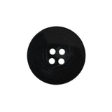 Black and Gray Swirled Plastic Button - 36L/23mm
