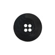 Black and Gray Swirled Plastic Button - 36L/23mm