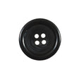 Black and Gray Swirled Plastic Button - 36L/23mm