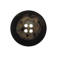 Black Plastic 4-Hole Button - 40L/25.5mm