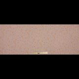 Orange Sherbet Floral Printed Polyester Mesh