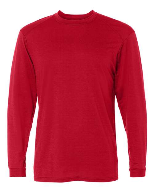 Badger Men's B-Tech Cotton-Feel Long Sleeve T-Shirt