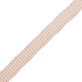 Italian Blush Plisse Trim - 0.625"