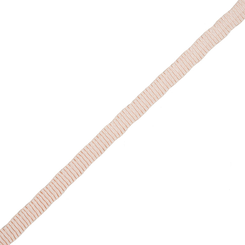 Italian Blush Plisse Trim - 0.625"