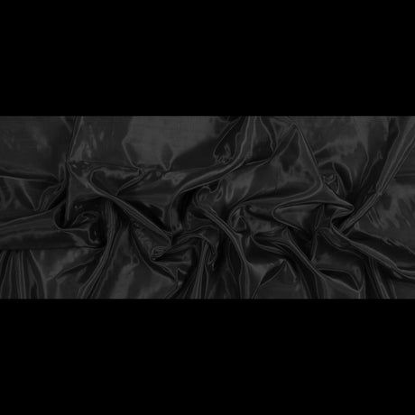 Smooth Organza - Black - Portia Collection