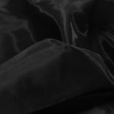 Smooth Organza - Black - Portia Collection