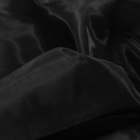 Smooth Organza - Black - Portia Collection