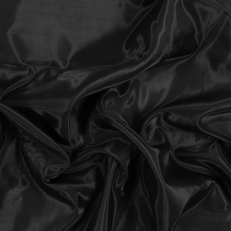 Smooth Organza - Black - Portia Collection
