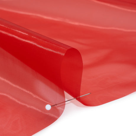 Smooth Organza - Red - Portia Collection