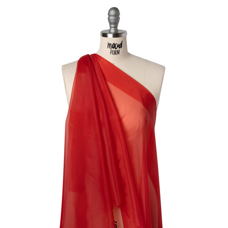 Smooth Organza - Red - Portia Collection