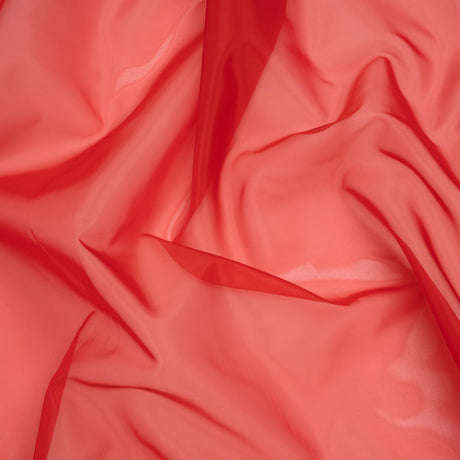 Smooth Organza - Red - Portia Collection