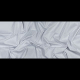 White Stretch Woven Cotton Pique