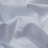 White Stretch Woven Cotton Pique