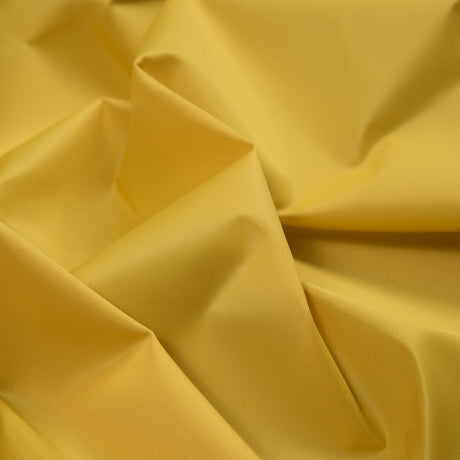 Water-Resistant Polyester Twill - Sunshine Yellow - Fisher Collection