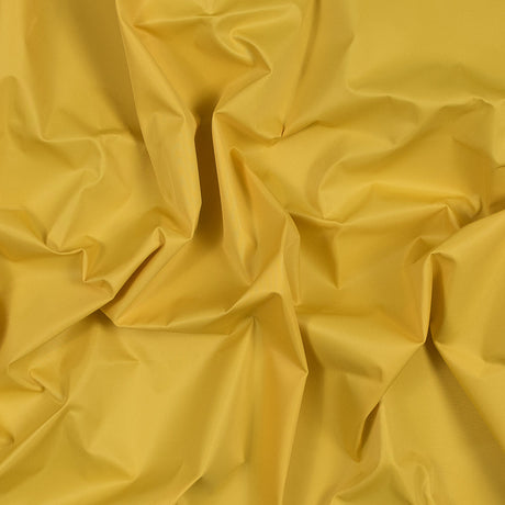 Water-Resistant Polyester Twill - Sunshine Yellow - Fisher Collection