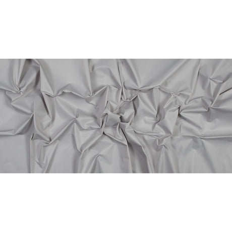 Water-Resistant Polyester Twill - Light Gray - Fisher Collection