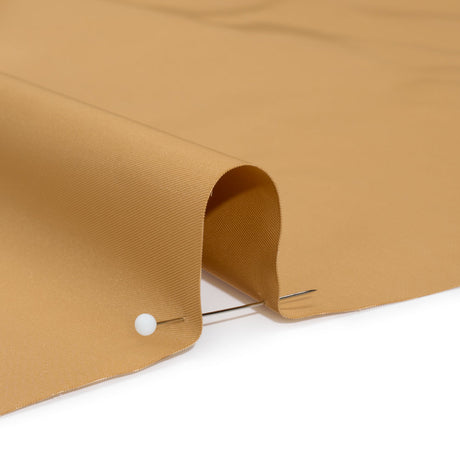 Water-Resistant Polyester Twill - Dark Beige - Fisher Collection
