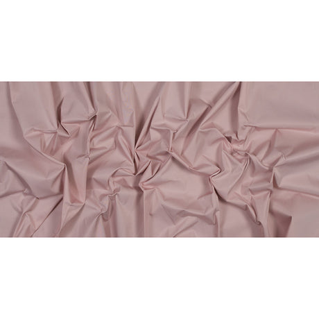 Water-Resistant Polyester Twill - Silver Pink - Fisher Collection