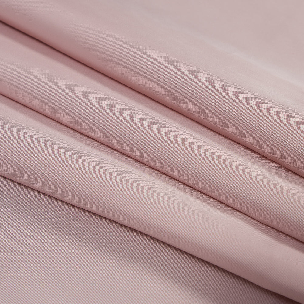 Water-Resistant Polyester Twill - Silver Pink - Fisher Collection