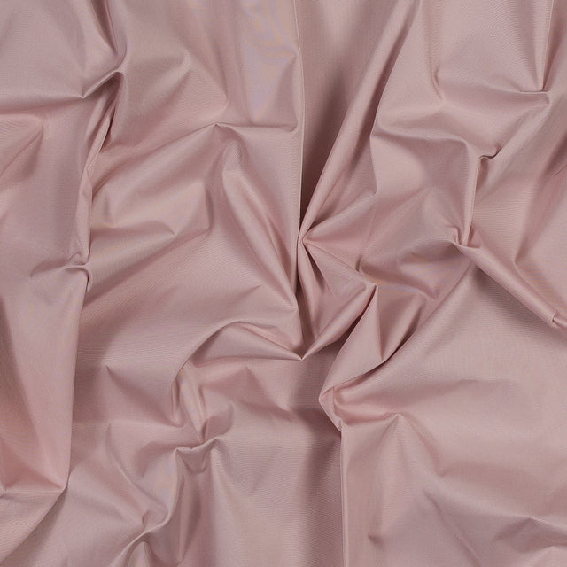 Water-Resistant Polyester Twill - Silver Pink - Fisher Collection