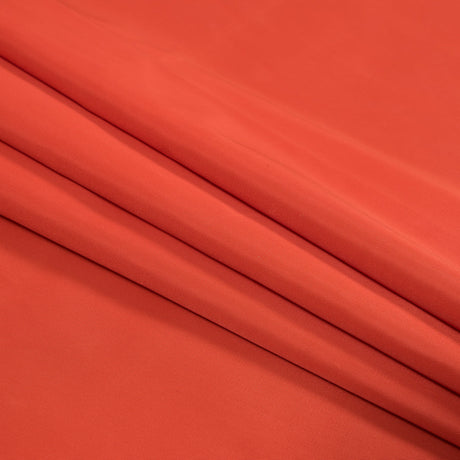 Water-Resistant Polyester Twill - Red Orange - Fisher Collection