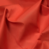 Water-Resistant Polyester Twill - Red Orange - Fisher Collection