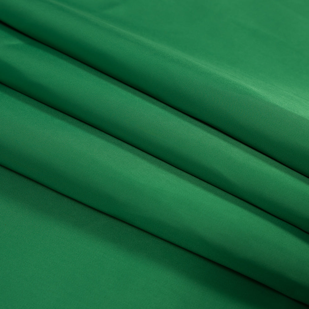 Water-Resistant Polyester Twill - Grass Green - Fisher Collection