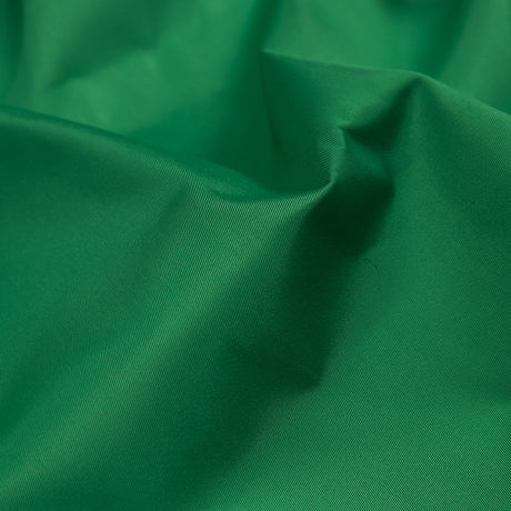 Water-Resistant Polyester Twill - Grass Green - Fisher Collection