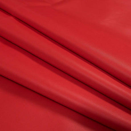 Water-Resistant Polyester Twill - Red - Fisher Collection