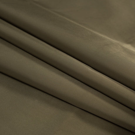 Water-Resistant Polyester Twill - Brown Olive - Fisher Collection