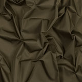 Water-Resistant Polyester Twill - Brown Olive - Fisher Collection