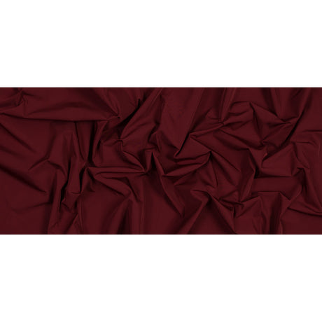 Water-Resistant Polyester Twill - Cranberry - Fisher Collection