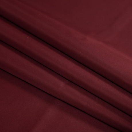 Water-Resistant Polyester Twill - Cranberry - Fisher Collection