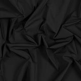 Water-Resistant Polyester Twill - Black - Fisher Collection