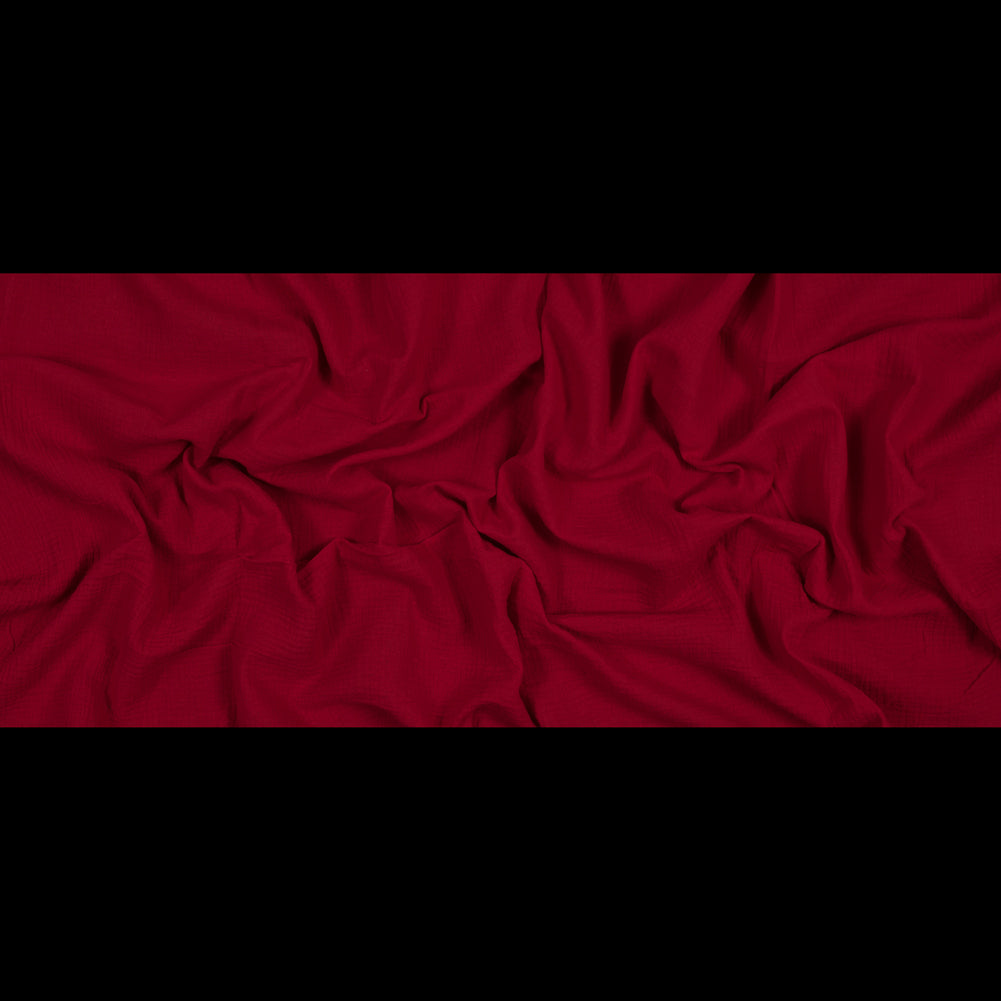 Double Cotton Gauze - True Red - Talamanca Collection