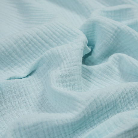Double Cotton Gauze - Blue Glass - Talamanca Collection