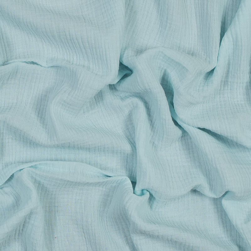 Double Cotton Gauze - Blue Glass - Talamanca Collection