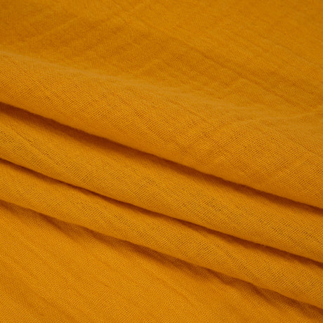Double Cotton Gauze - Mustard - Talamanca Collection