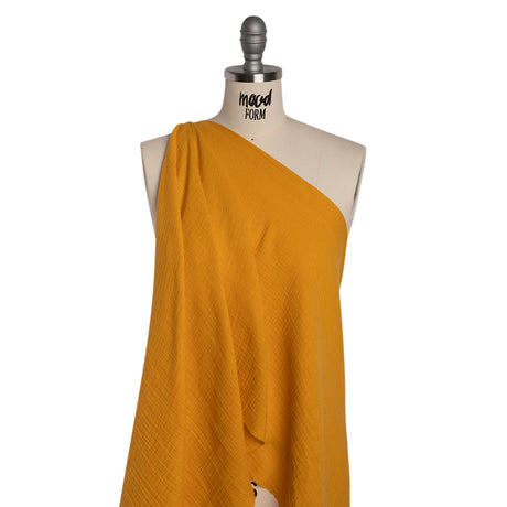 Double Cotton Gauze - Mustard - Talamanca Collection
