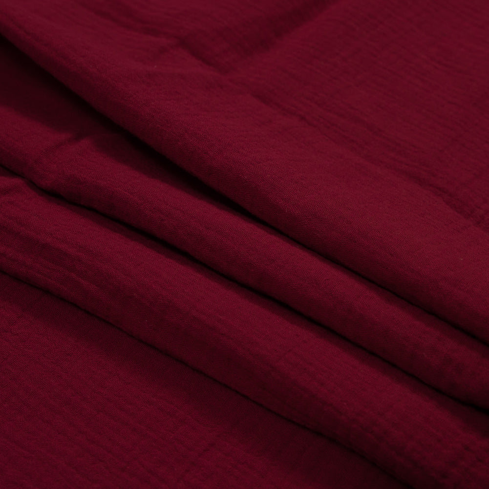 Double Cotton Gauze - Cranberry - Talamanca Collection