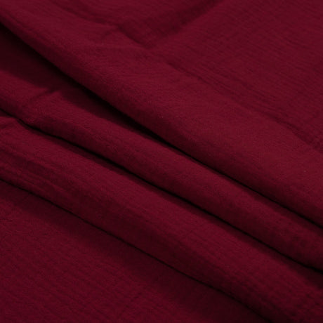 Double Cotton Gauze - Cranberry - Talamanca Collection