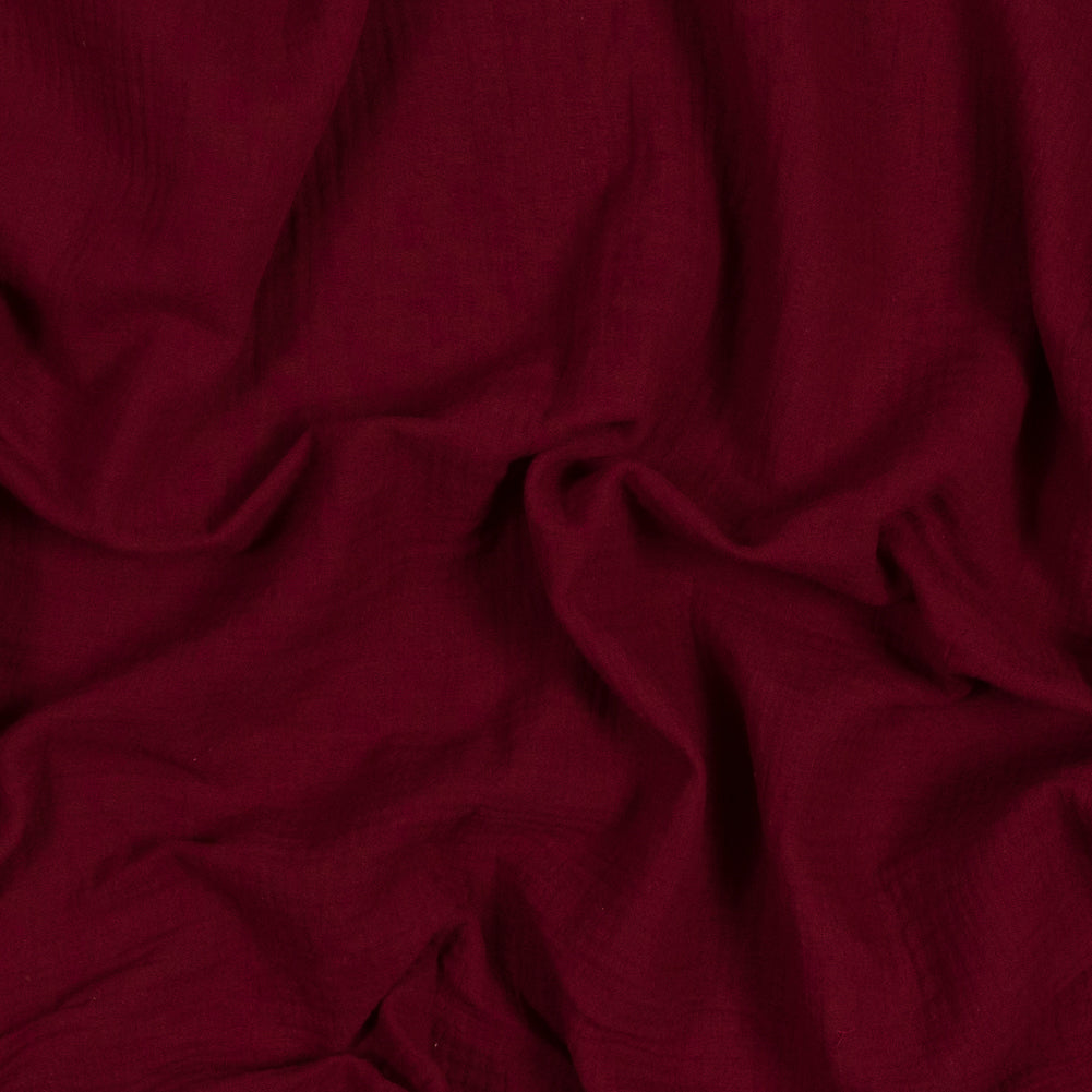 Double Cotton Gauze - Cranberry - Talamanca Collection