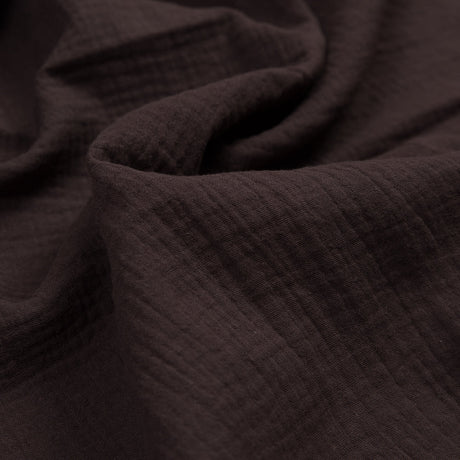 Double Cotton Gauze - Dusty Brown - Talamanca Collection