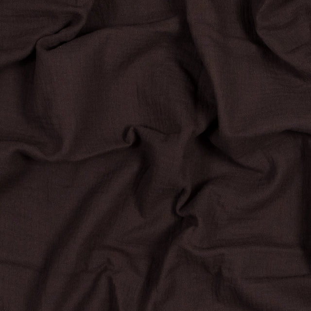 Double Cotton Gauze - Dusty Brown - Talamanca Collection