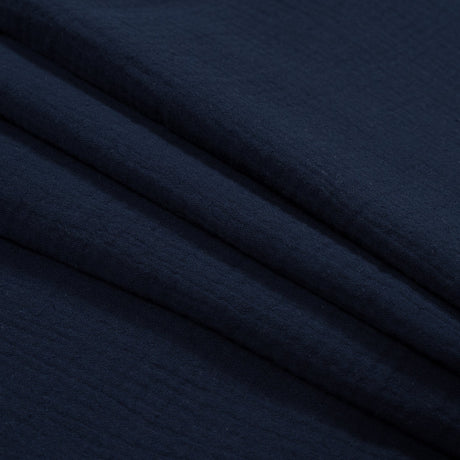 Double Cotton Gauze - Navy - Talamanca Collection