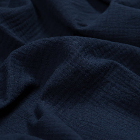 Double Cotton Gauze - Navy - Talamanca Collection